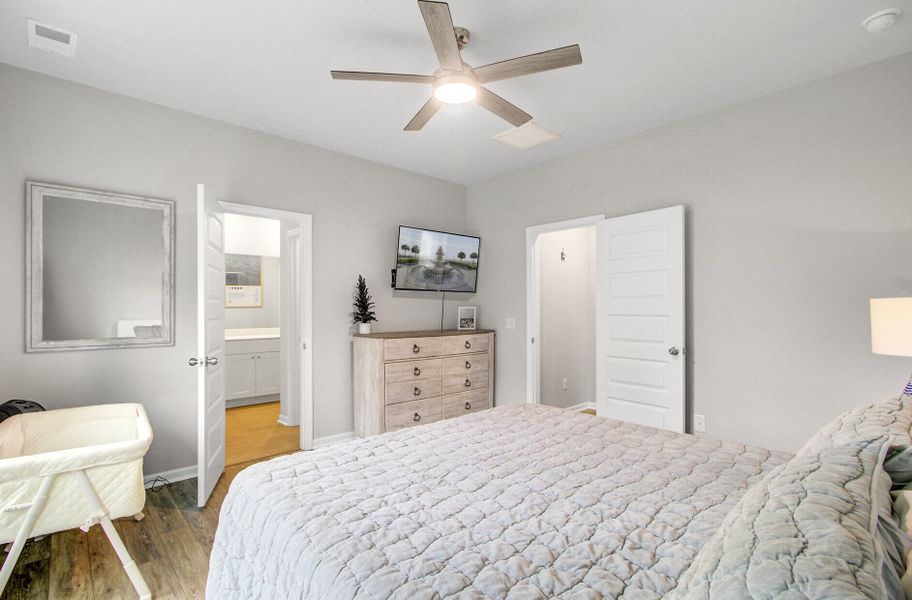 Furnished interior view inside a new home in , Summerville (Image 28).