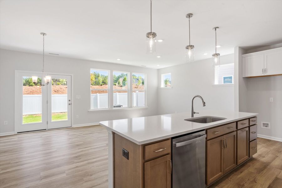 Furnished interior view inside a new home in Sweetbrier, Durham (Image 7).