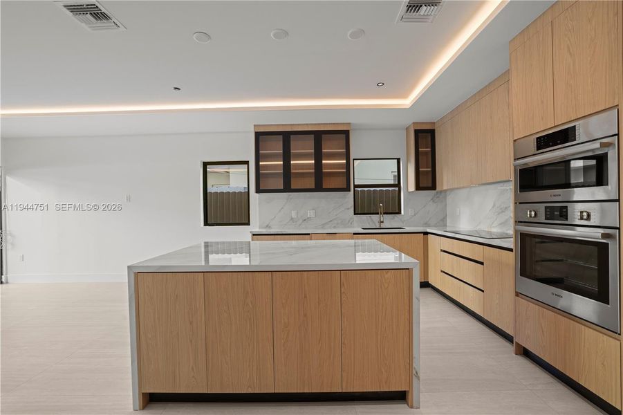 Furnished interior view inside a new home in , Miami (Image 5).