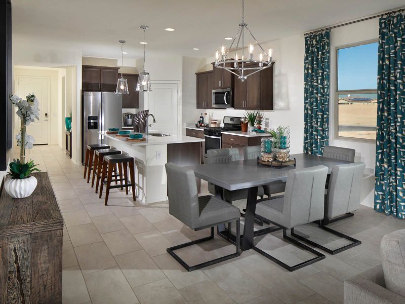 The 2110 floorplan modeled at La Estancia - Arcadia. The 2110 floorplan modeled at La Estancia - Arcadia.