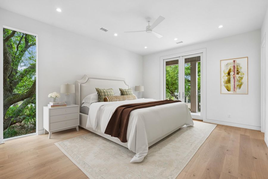 Furnished interior view inside a new home in , Edisto Island (Image 15).
