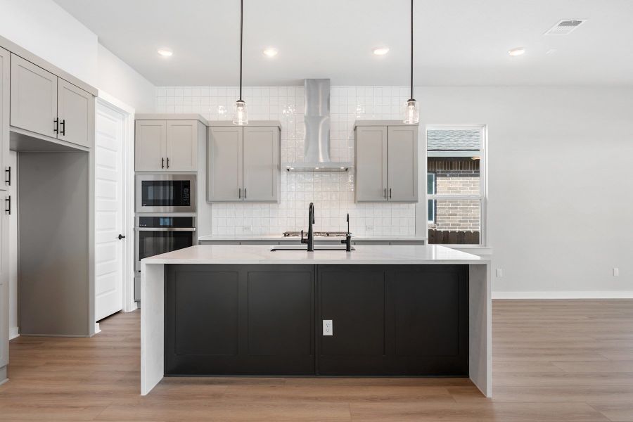 Furnished interior view inside a new home in Lariat, Liberty Hill (Image 5).