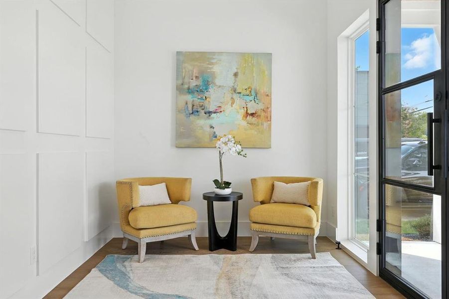 Furnished interior view inside a new home in , Dallas (Image 30). Furnished interior view inside a new home in , Dallas (Image 30).