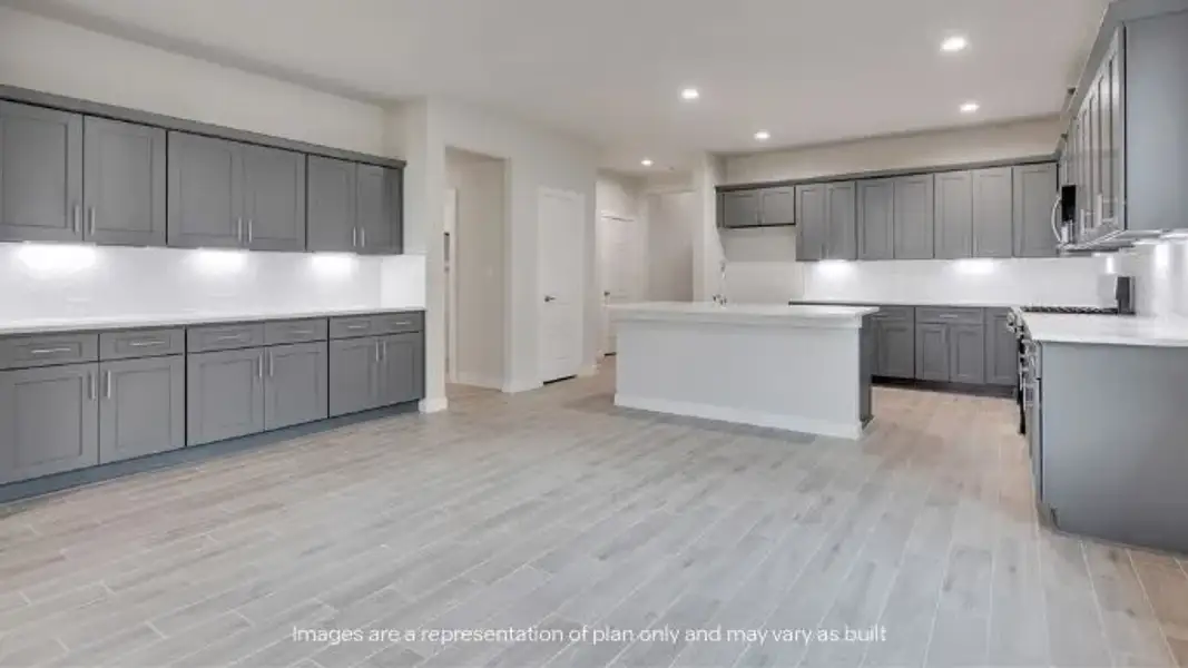 Furnished interior view inside a new home in Homestead at Parks Bell Ranch, Odessa (Image 7).