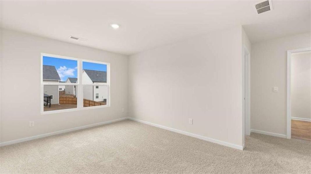 Spacious, unfurnished interior of a new home in The Preserve at Agricultural Village, Perry (Image 14). Spacious, unfurnished interior of a new home in The Preserve at Agricultural Village, Perry (Image 14).