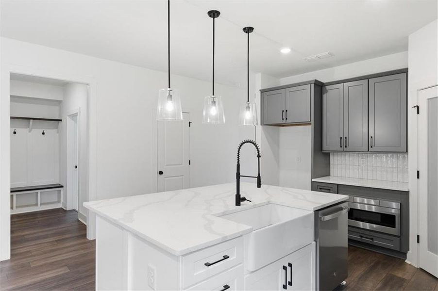 Furnished interior view inside a new home in Ferguson Corners, Emerson (Image 29).