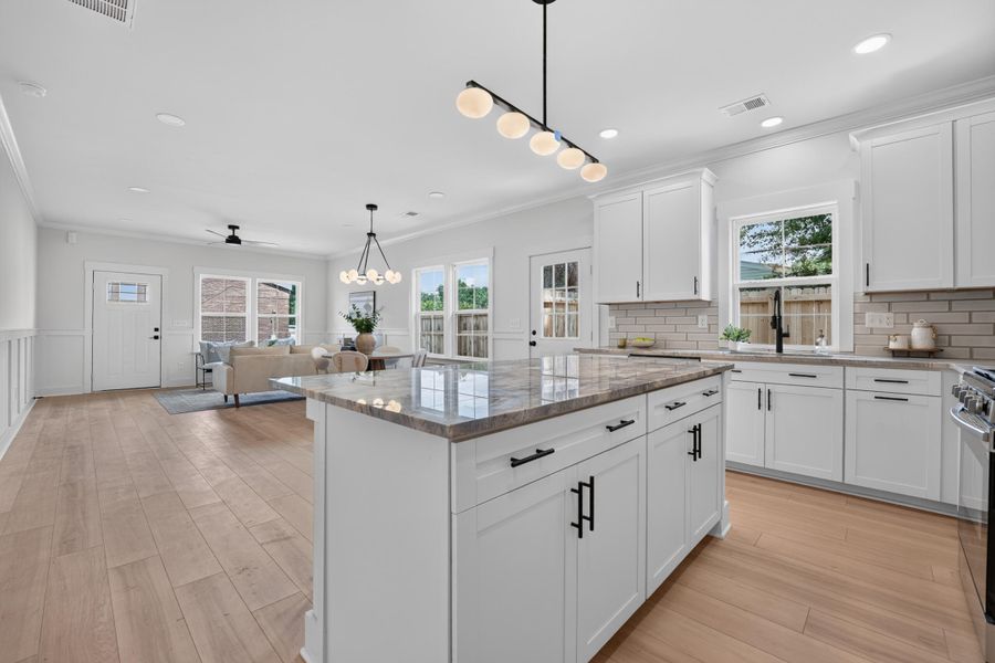 Furnished interior view inside a new home in , North Charleston (Image 16).