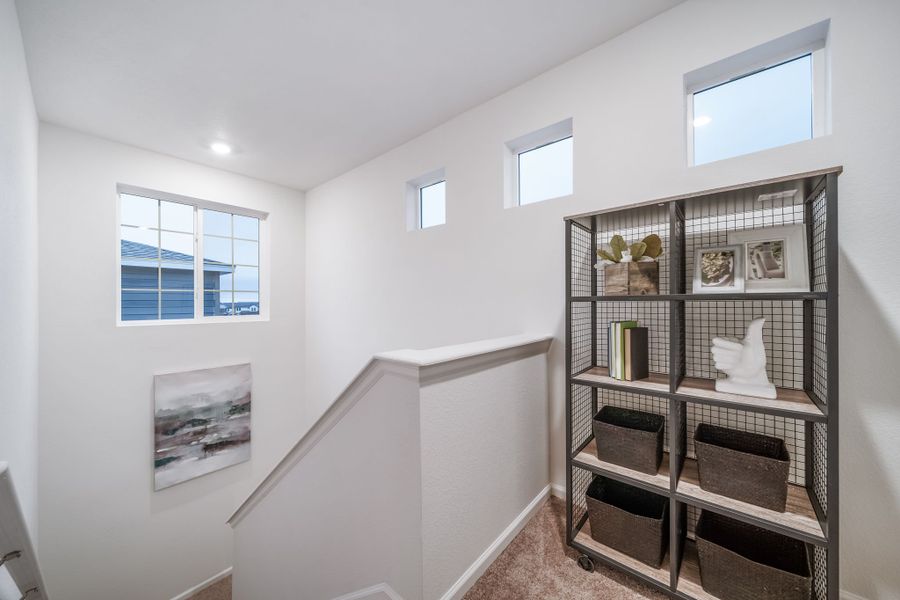 Furnished interior view inside a new home in Bradley Heights, Colorado Springs (Image 20).