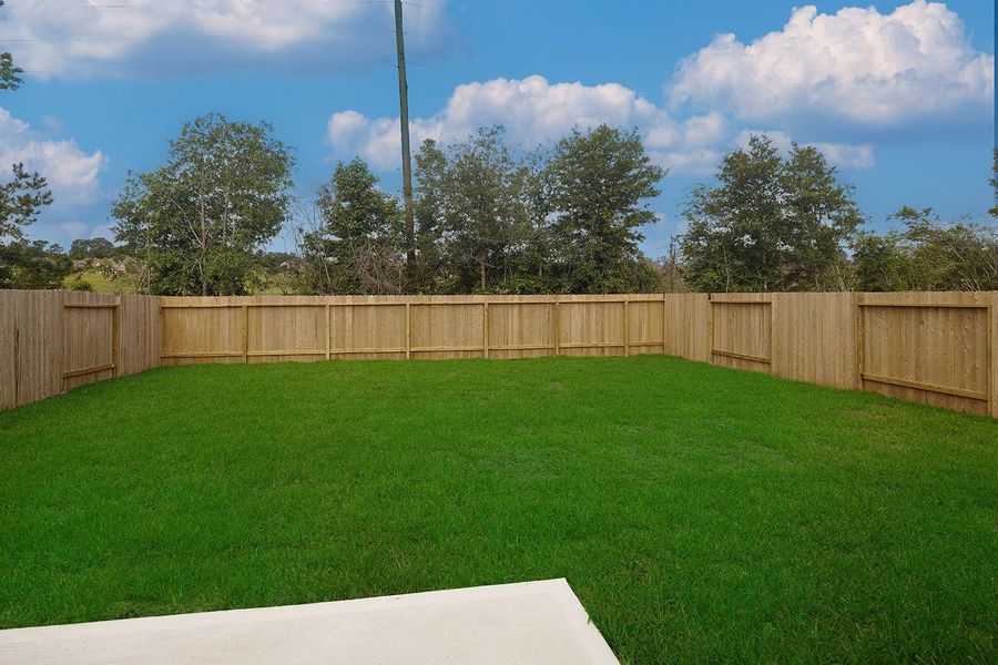 Exterior details and patio area of a home in , Magnolia (Image 4).