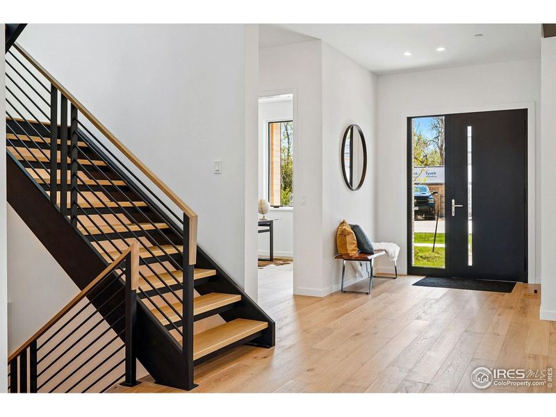 Furnished interior view inside a new home in , Boulder (Image 29).