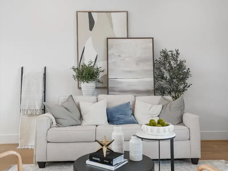 Furnished interior view inside a new home in , Houston (Image 7). Furnished interior view inside a new home in , Houston (Image 7).