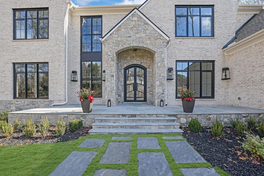 Exterior details and patio area of a home in , Johns Creek (Image 28).