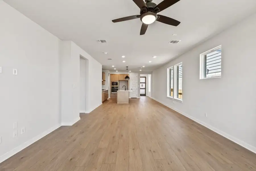 Spacious, unfurnished interior of a new home in Lariat, Liberty Hill (Image 20). Spacious, unfurnished interior of a new home in Lariat, Liberty Hill (Image 20).