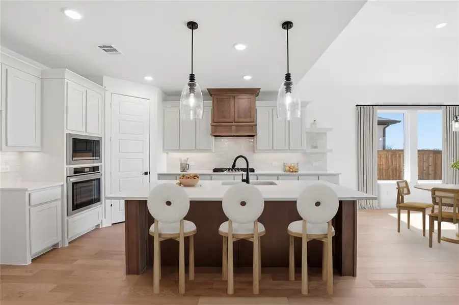 Furnished interior view inside a new home in Pecan Grove, Burleson (Image 7).