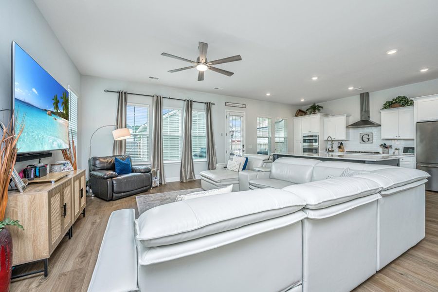 Furnished interior view inside a new home in , Summerville (Image 16). Furnished interior view inside a new home in , Summerville (Image 16).