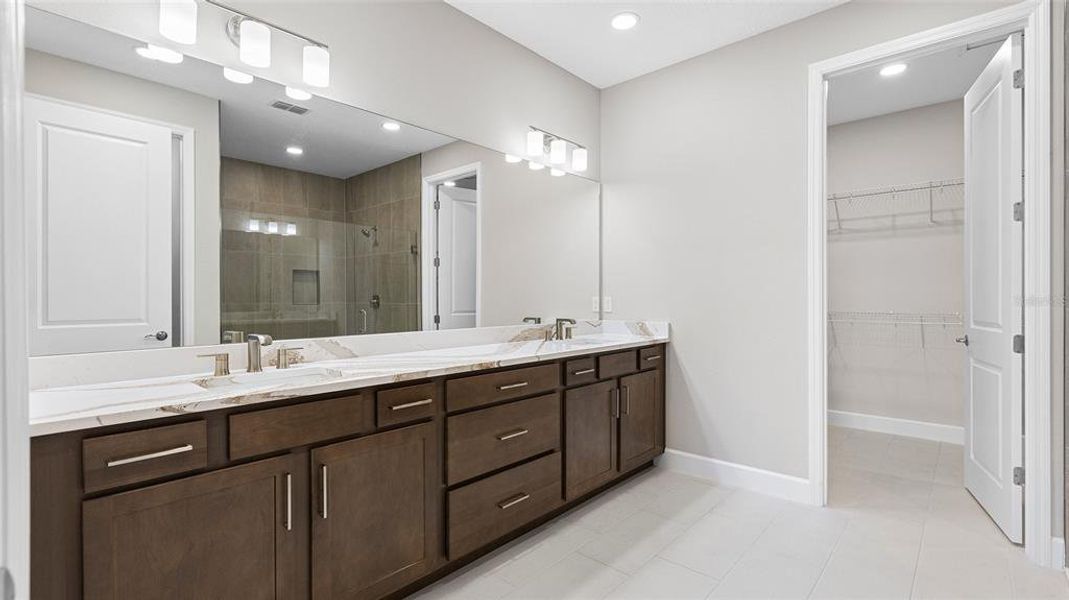 Furnished interior view inside a new home in Cresswind DeLand, Deland (Image 9).