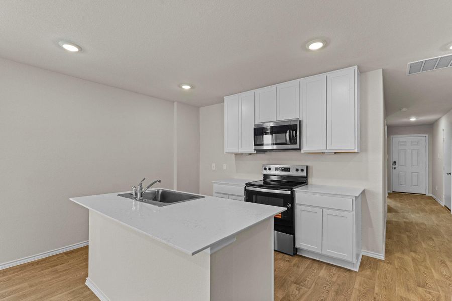 Furnished interior view inside a new home in Ladera, Luling (Image 12). Furnished interior view inside a new home in Ladera, Luling (Image 12).
