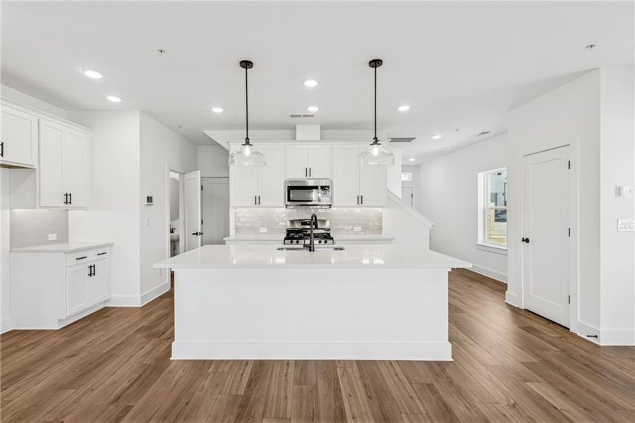 Furnished interior view inside a new home in Grandview Terrace, Canton (Image 5).
