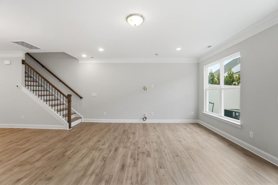 Spacious, unfurnished interior of a new home in Harrisburg Village Townhomes, Harrisburg (Image 35).