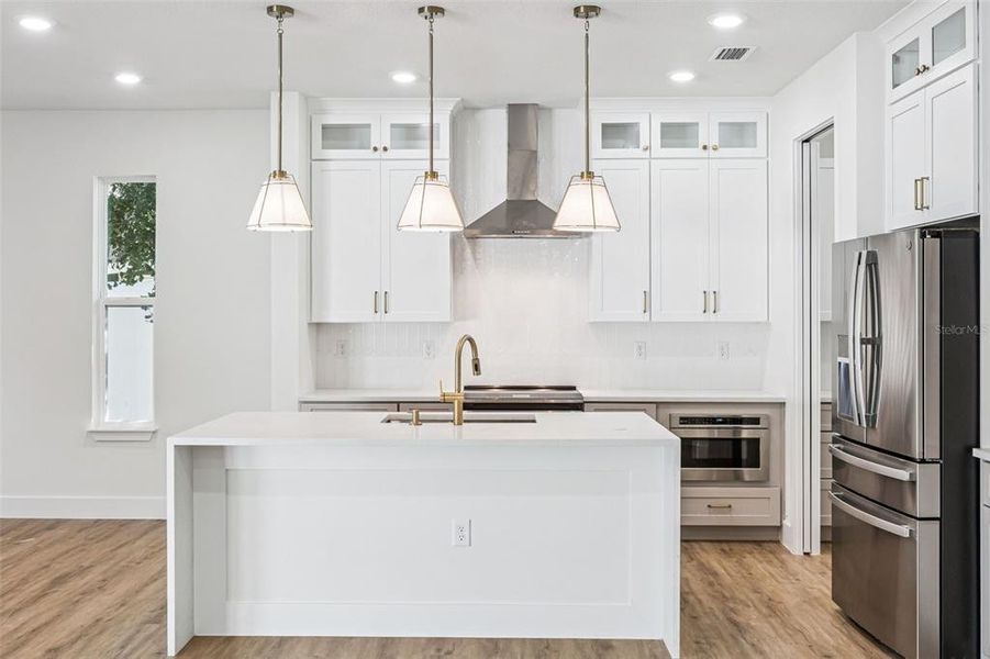 Furnished interior view inside a new home in , Belle Isle (Image 6).