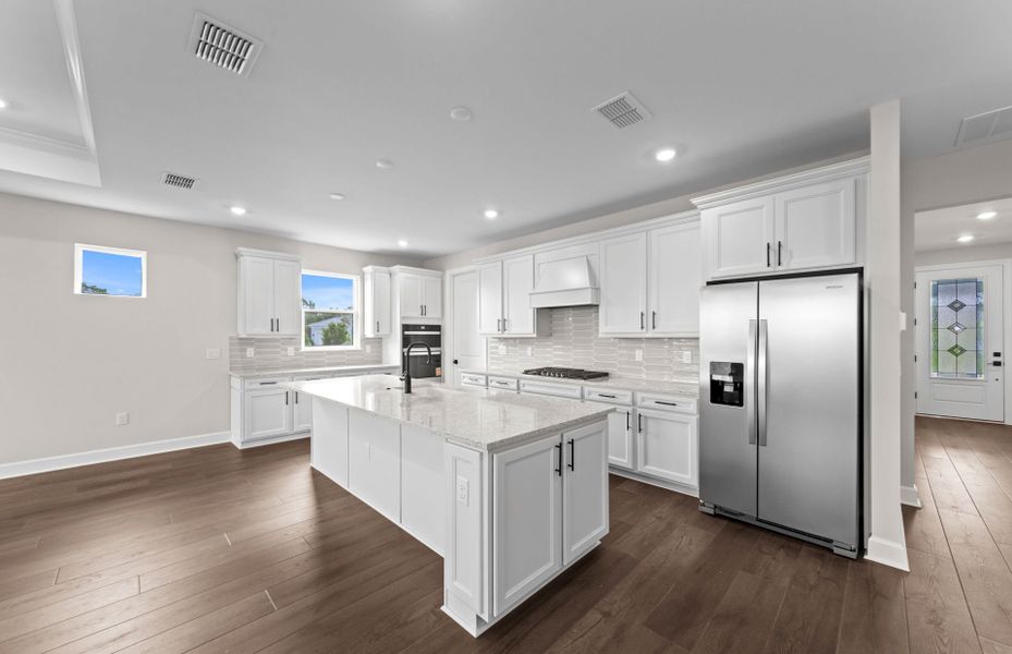 Furnished interior view inside a new home in Shores at Stillwater, Englewood (Image 14).