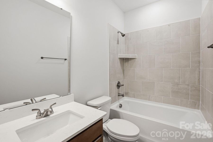 Furnished interior view inside a new home in Sloan Station, Charlotte (Image 11).