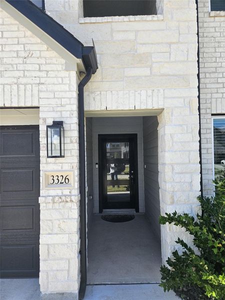 Exterior details and patio area of a home in Briarwood Crossing, Rosenberg (Image 24). Exterior details and patio area of a home in Briarwood Crossing, Rosenberg (Image 24).