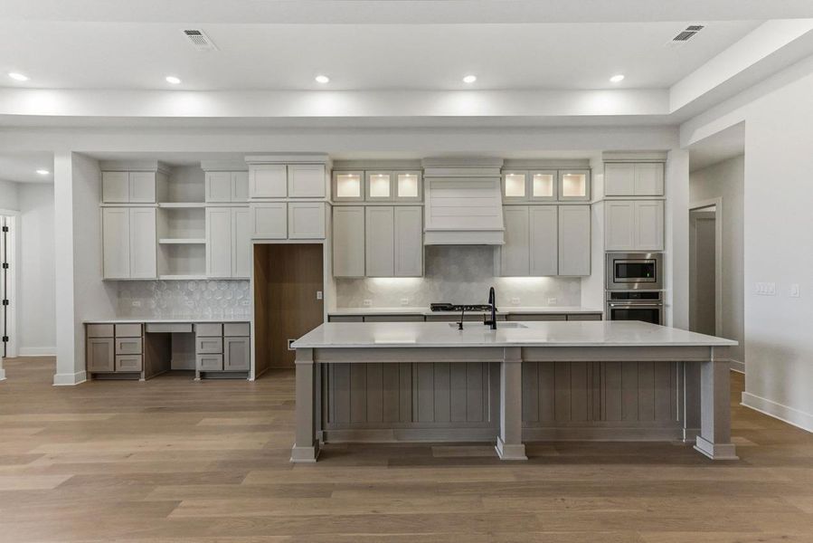 Furnished interior view inside a new home in Parkside On The River, Georgetown (Image 4).