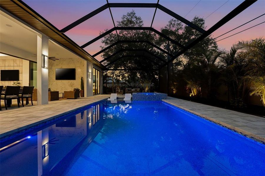 Exterior details and patio area of a home in , Sarasota (Image 41).