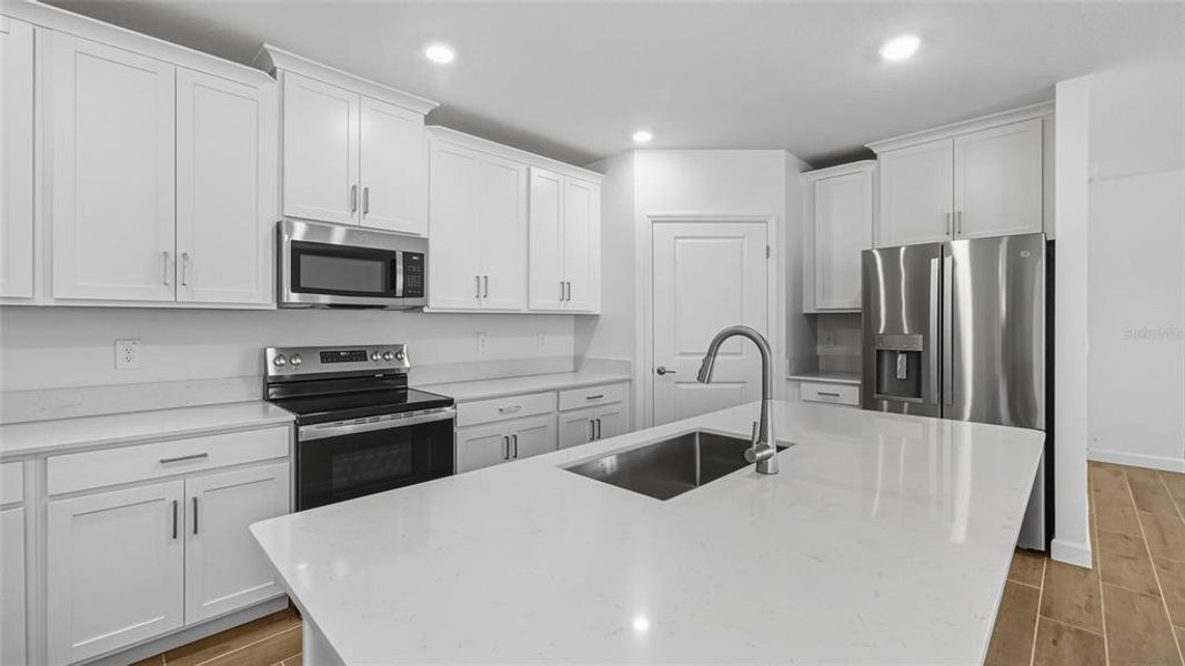 Furnished interior view inside a new home in Mirada Active Adult: Active Adult Lagoon Villas, San Antonio (Image 4). Furnished interior view inside a new home in Mirada Active Adult: Active Adult Lagoon Villas, San Antonio (Image 4).