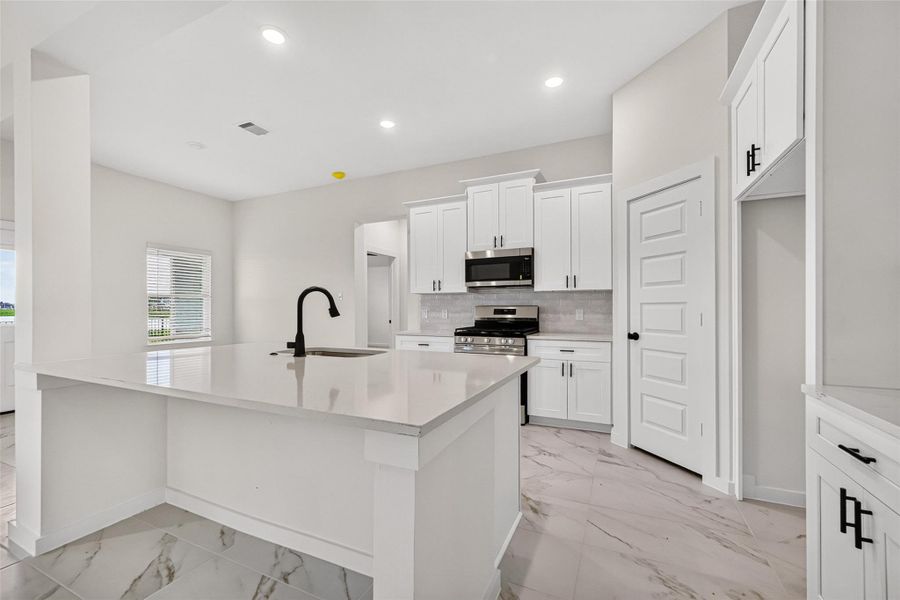Furnished interior view inside a new home in Foxtail Palms, Manvel (Image 14).