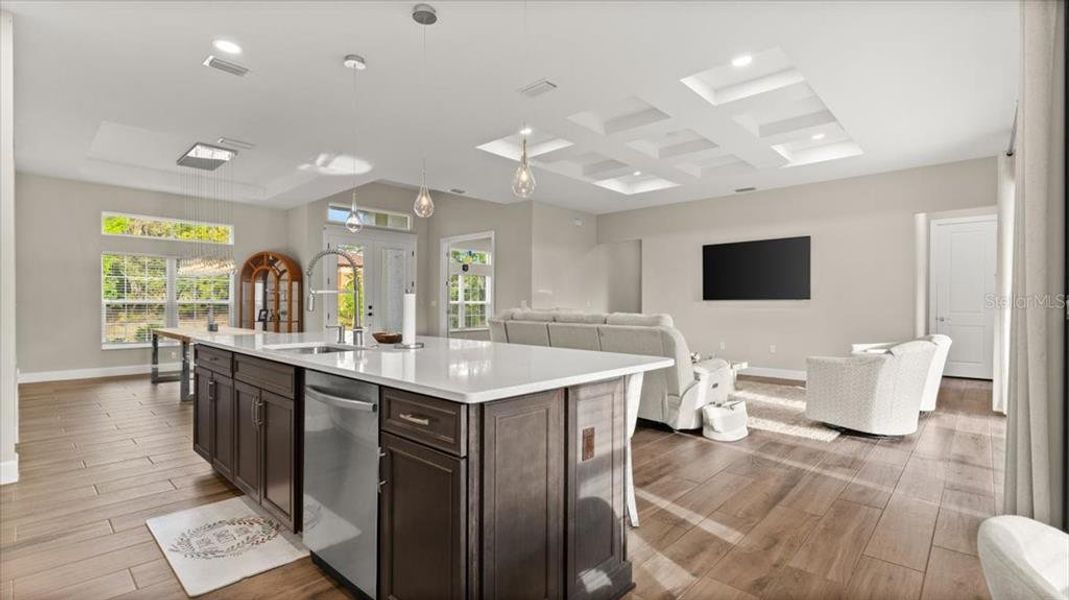 Furnished interior view inside a new home in , Palm Coast (Image 33).