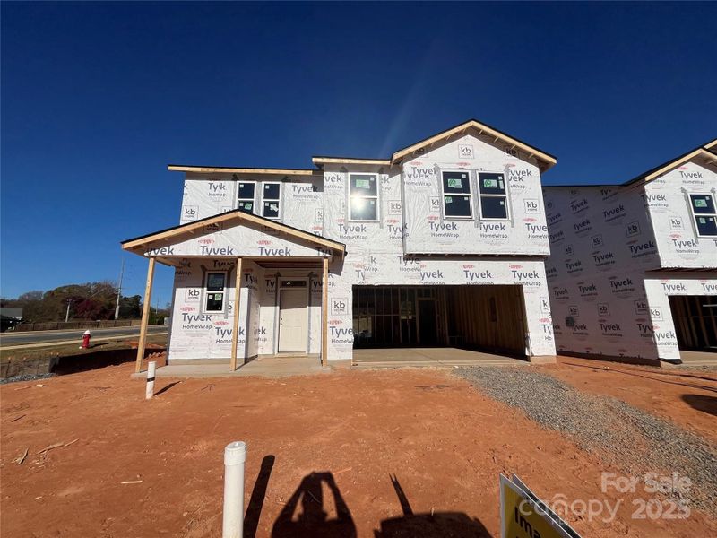 In-progress construction of a new home in Sheffield, Indian Trail, NC (Image 5). In-progress construction of a new home in Sheffield, Indian Trail, NC (Image 5).
