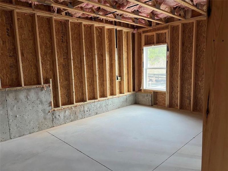 In-progress construction of a new home in , Woodstock, GA (Image 42).