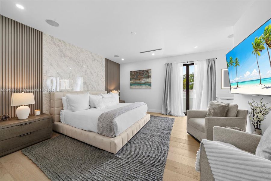 Furnished interior view inside a new home in , Miami (Image 5).