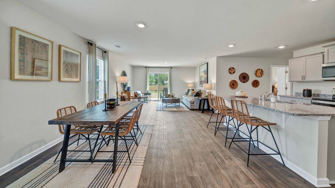 Furnished interior view inside a new home in Grand Oaks, Columbia (Image 4).