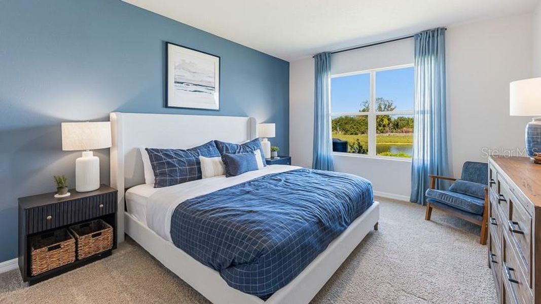 Furnished interior view inside a new home in Bella Lago, Parrish (Image 11).