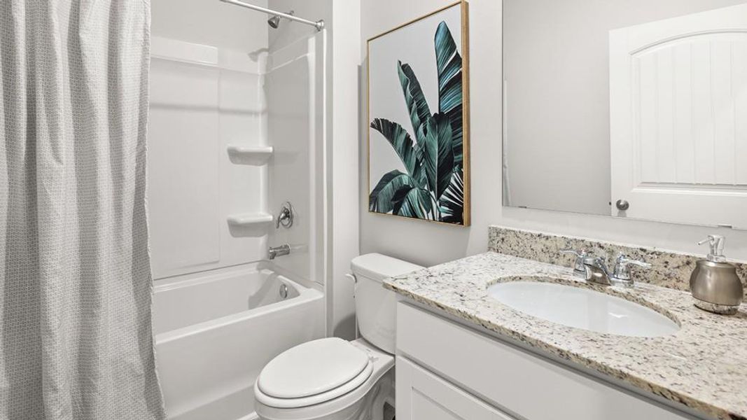 Furnished interior view inside a new home in Parkside at Carter Grove, Cartersville (Image 11). Furnished interior view inside a new home in Parkside at Carter Grove, Cartersville (Image 11).