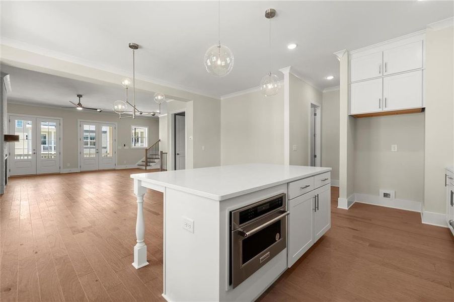 Furnished interior view inside a new home in West Town, Atlanta (Image 10).