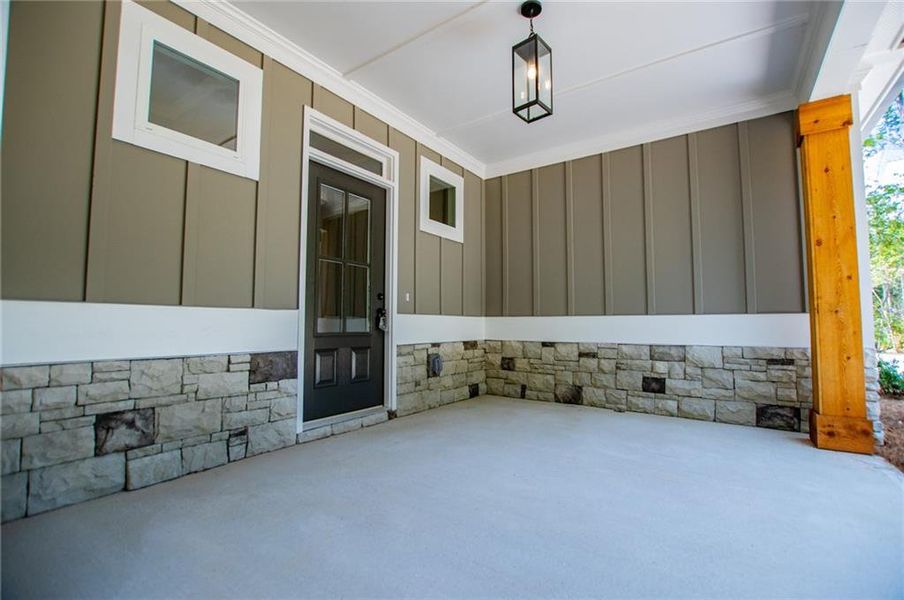Exterior details and patio area of a home in , Douglasville (Image 34).