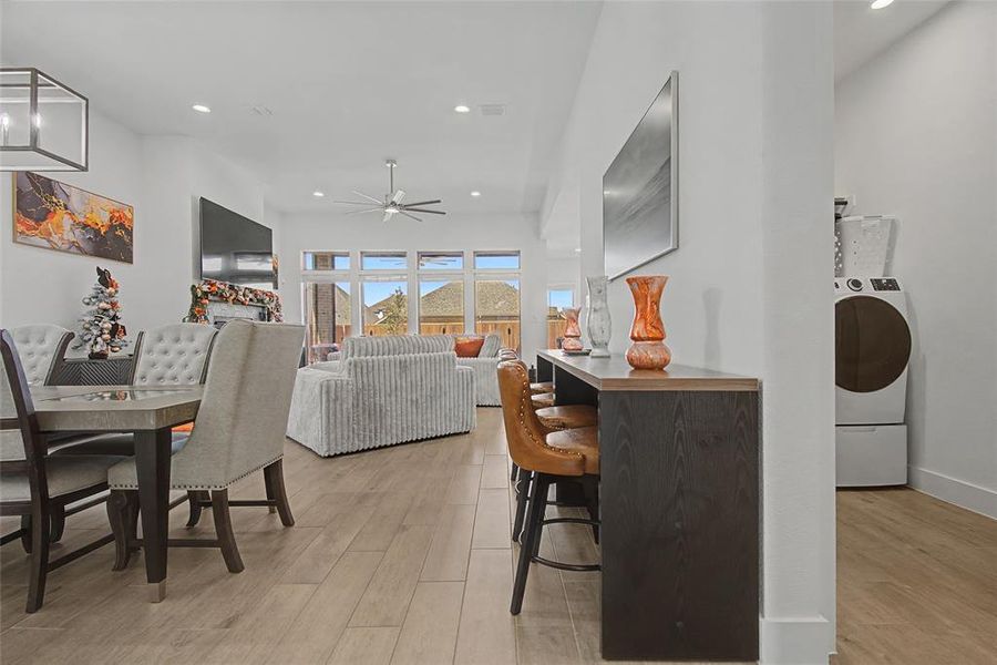 Furnished interior view inside a new home in Devonshire, Forney (Image 11).