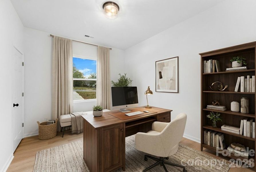 Furnished interior view inside a new home in , Cherryville (Image 8).
