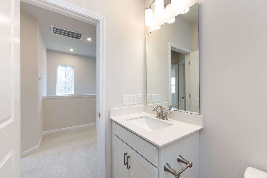 Furnished interior view inside a new home in Fifteen 15 Cannon, Charlotte (Image 7).