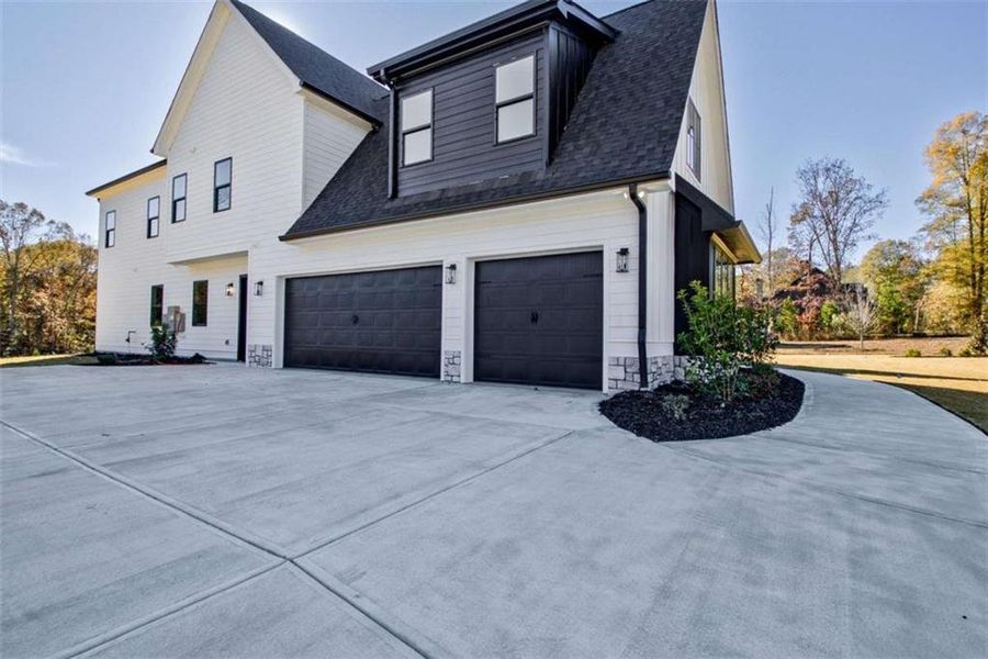 Front exterior of a new home in , Brooks, GA, highlighting curb appeal (Image 25).