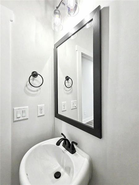 Close-up of interior finishes inside a home in , Dallas (Image 12).