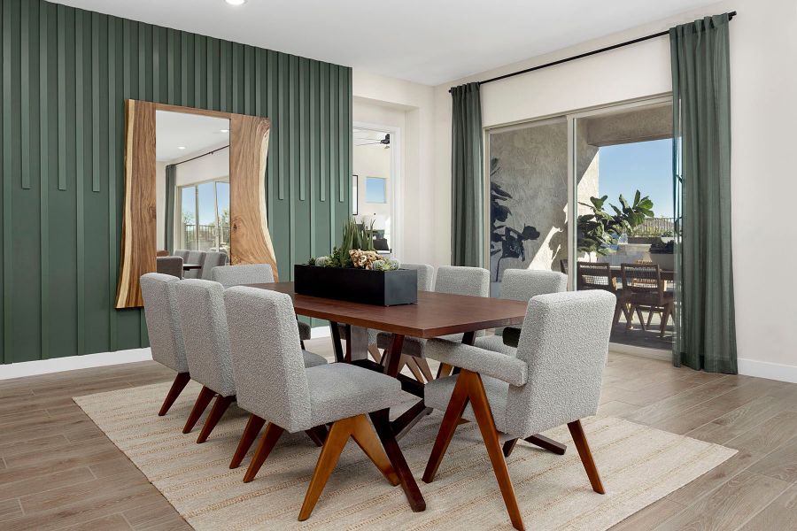 Representative furnished interior of a home built from the Garnet by Mattamy Homes in Tierra Vistoso, Surprise (Image 9).