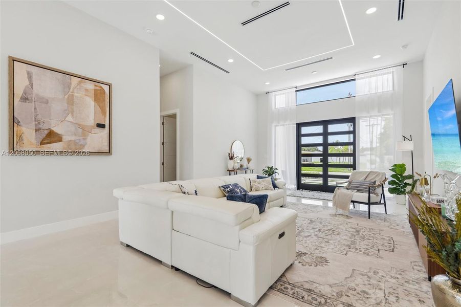 Furnished interior view inside a new home in , Deerfield Beach (Image 18). Furnished interior view inside a new home in , Deerfield Beach (Image 18).