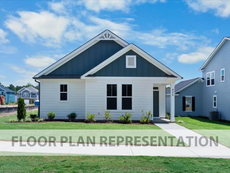 Robin Plan Elevation B – 3 Bedroom Home by Ivey Homes Robin Plan Elevation B – 3 Bedroom Home by Ivey Homes