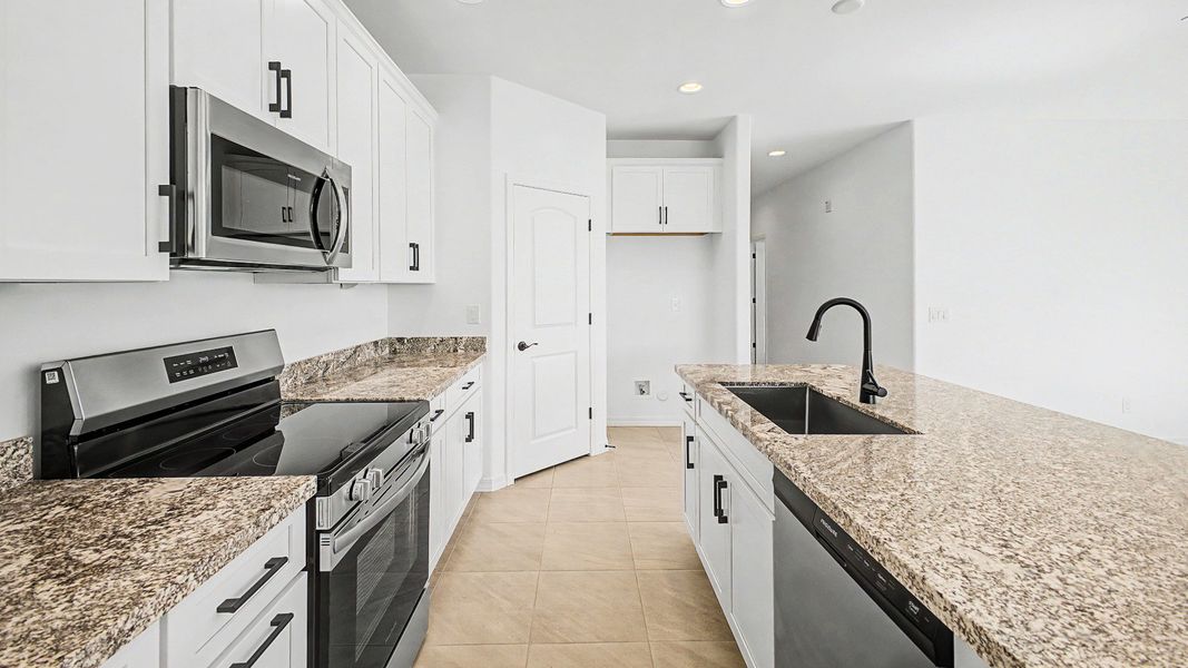 Furnished interior view inside a new home in Castillo at Anderson Parc, Buckeye (Image 7).