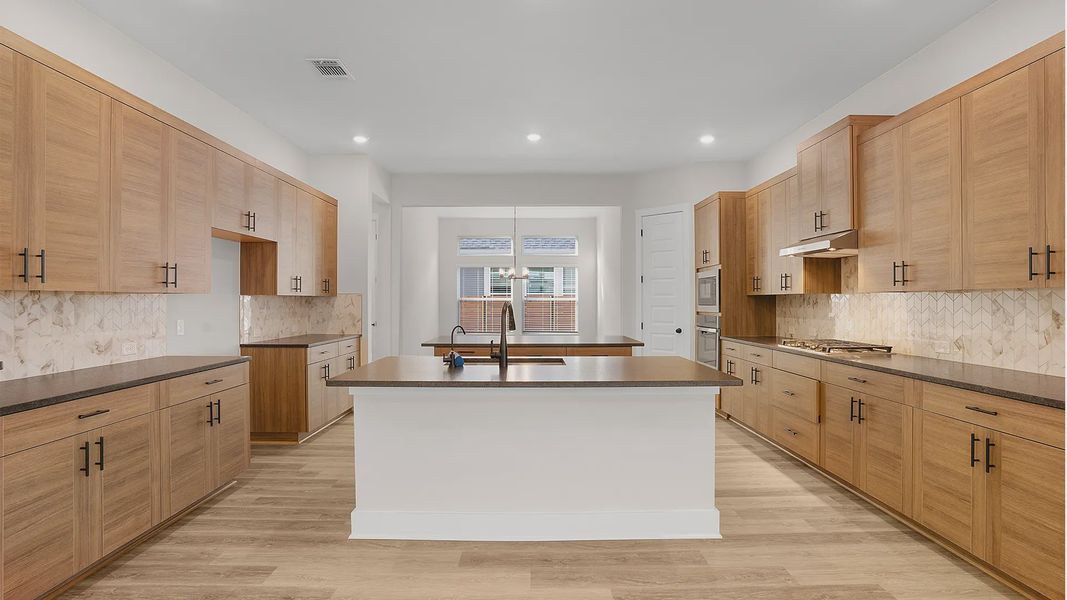 Furnished interior view inside a new home in Broken Oak, Georgetown (Image 6).